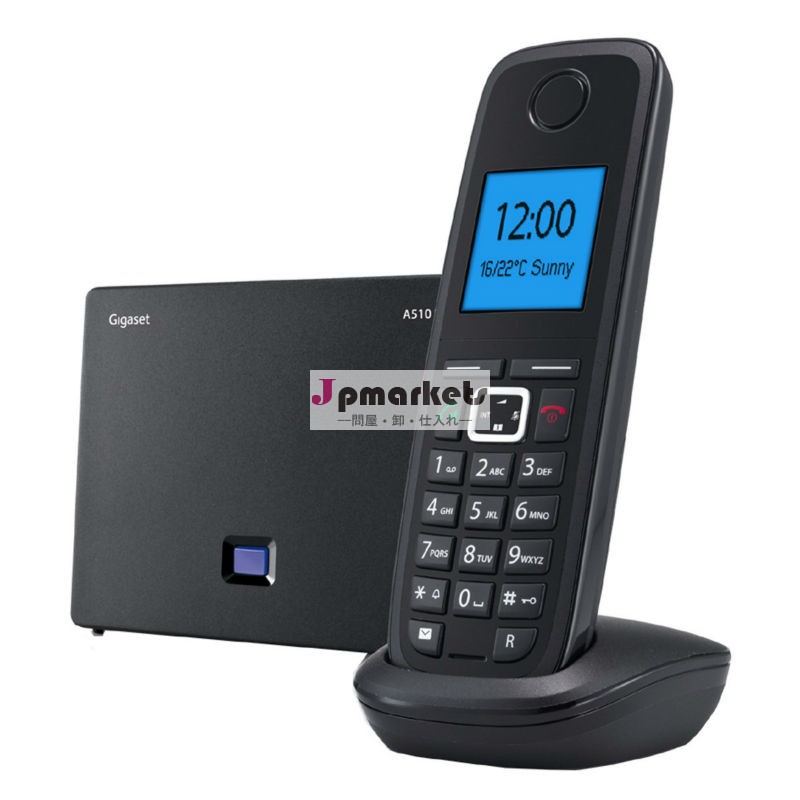 Dect電話のための電話帳を持つエントリ- 150gigaseta510黒い色問屋・仕入れ・卸・卸売り