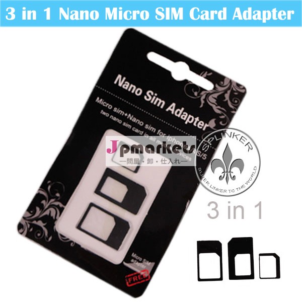 1ナノSIMカードアダプターにおける携帯電話のSIMカード3用P0002-2問屋・仕入れ・卸・卸売り
