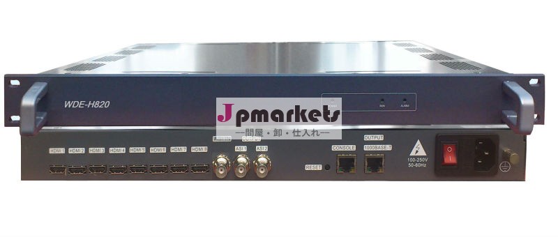 8日チャンネルのh。 264hdエンコーダi p出力と( wde- h820)問屋・仕入れ・卸・卸売り