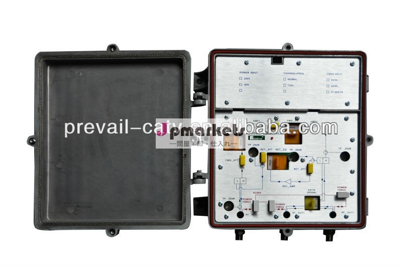 1ghzのbi- 方向のcatvケーブルテレビのトランクのアンプシンナー75mmタイプ( wb1100kle)問屋・仕入れ・卸・卸売り