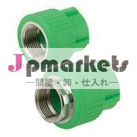 非- 毒性緑pprパイプ継手オスdin/海域を飲むためにメスネジ込みソケット問屋・仕入れ・卸・卸売り