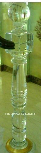 屋内LEDの軽い階段の水晶のbaluster問屋・仕入れ・卸・卸売り