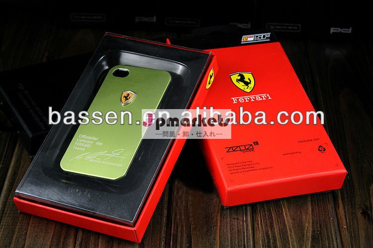 新しいホット2013ためのフェラーリのケースのための贅沢i phone4問屋・仕入れ・卸・卸売り