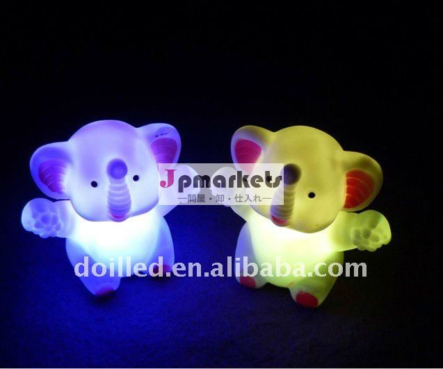 ledライト贈り物アップ象の形をした問屋・仕入れ・卸・卸売り