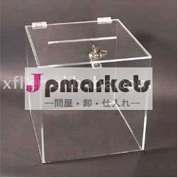 透明アクリルキューブ12cm正方形のボックス、 プレキシガラスの梱包箱問屋・仕入れ・卸・卸売り