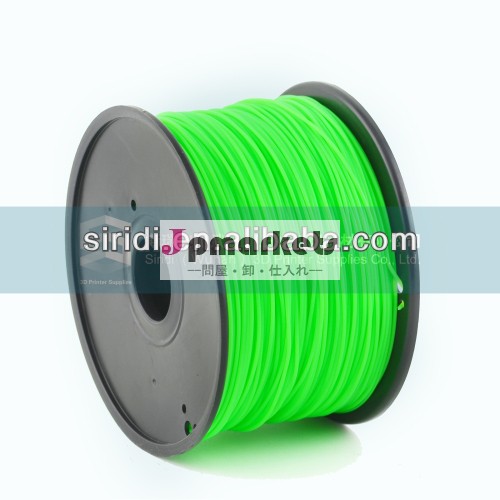 Absフィラメントplaフィラメント3mm1.75ミリメートルフィラメントmakerbotreprap3dプリンタ問屋・仕入れ・卸・卸売り