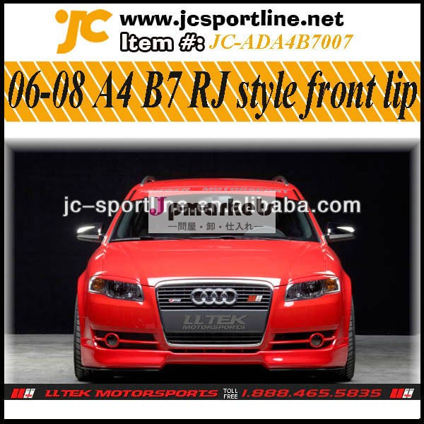 車のバンパー06-08a4b7フロントリップb7アウディ用フロントリップ問屋・仕入れ・卸・卸売り