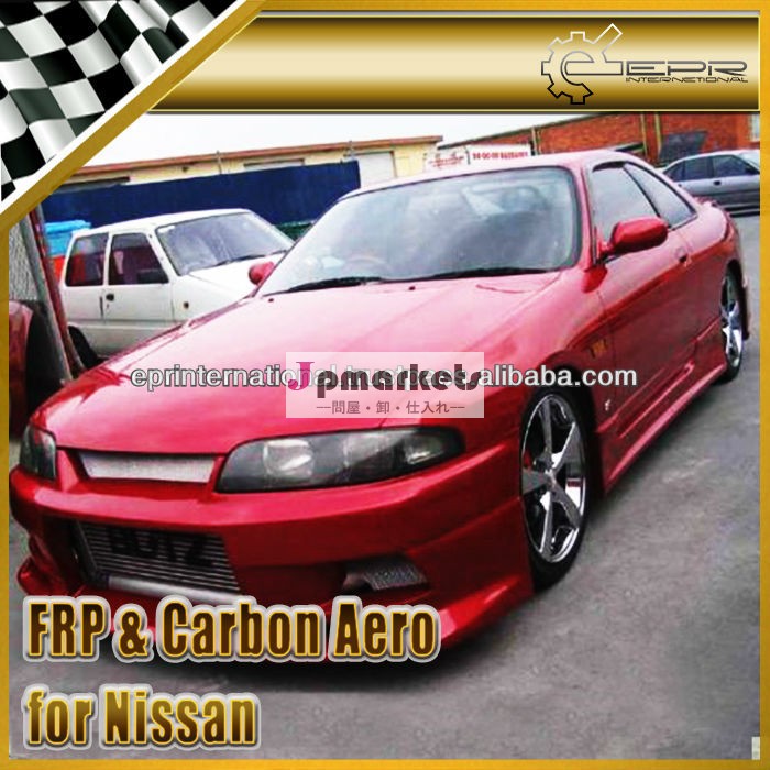 Tl、 日産スカイラインr33gtstスタイルカーボンファイバー/frpフロントバンパー問屋・仕入れ・卸・卸売り