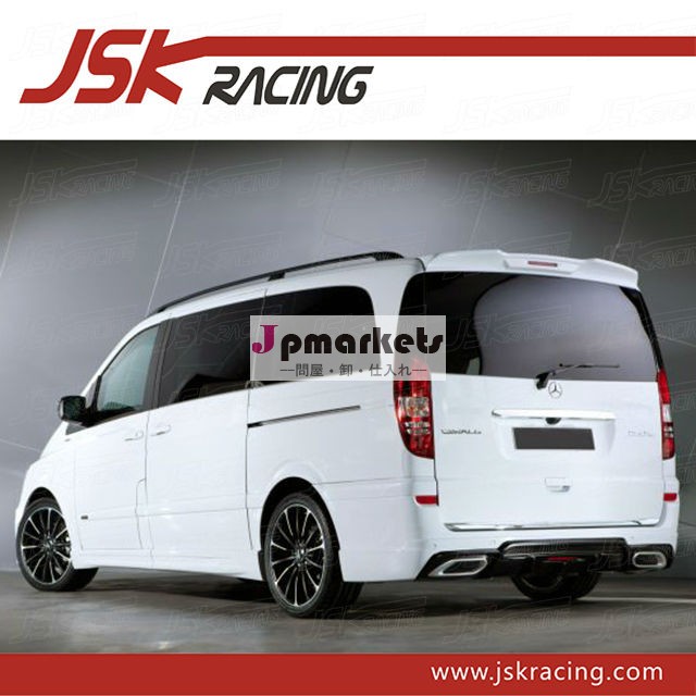 リアバンパーamg/oemリアバンパー/2012-2014ガラス繊維リア用バンパーベンツビアノv- クラスヴァルトスタイル( jsk061102)問屋・仕入れ・卸・卸売り