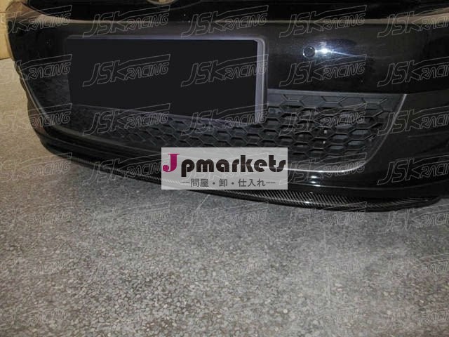 Vwゴルフgtimk62008- 2010のための炭素繊維のフロントバンパーの自動車車のフロントの唇( jsk300304)問屋・仕入れ・卸・卸売り
