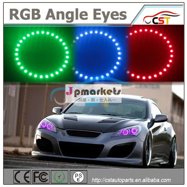 高質量RGBエンジェルアイズヘッドライトイクラリングヘッドライト 多種サイズ20色変更問屋・仕入れ・卸・卸売り