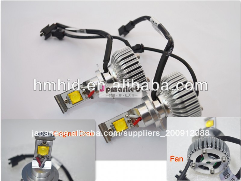 工場出荷時の価格純アルミニウム車はランプを導いた2200lmh1/h3/h4/h7/h8/h9/h11/9005/9006問屋・仕入れ・卸・卸売り