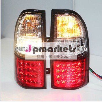 トヨタ プラドFJ90 LC90 LEDテールランプ 赤白の色V2タイプ1998から2003年問屋・仕入れ・卸・卸売り