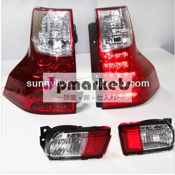トヨタ プラド2700 FJ150 LEDテールランプ 2009年-2013年赤白色問屋・仕入れ・卸・卸売り