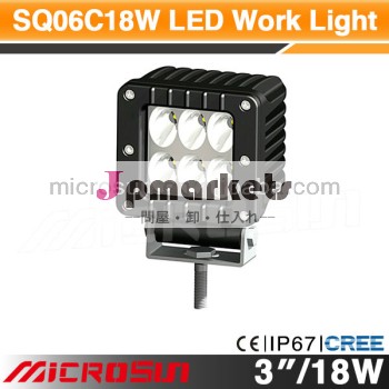 3" 18w海洋led作業用照明dmxleddjライトバー問屋・仕入れ・卸・卸売り
