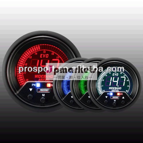 Evo60mm広帯域空気/燃料比の自動ゲージ- pk問屋・仕入れ・卸・卸売り
