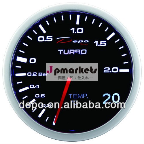 ブースト60mm2イン1+tempオートレーシングゲージ問屋・仕入れ・卸・卸売り