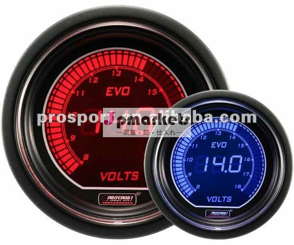 赤く及び青LCDが付いている52mm EVOのボルトのゲージ問屋・仕入れ・卸・卸売り