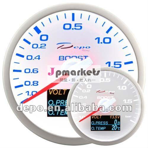 60mm 1つの倍力に付き4つ、ボルト、油圧、オイルの臨時雇用者の自動競争のゲージ問屋・仕入れ・卸・卸売り