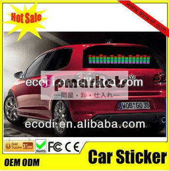 オフ! ホットな!!! Ledライトステッカー/輝く車のステッカー/車のステッカー問屋・仕入れ・卸・卸売り
