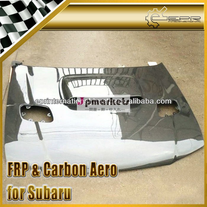 のためのsubarru炭素繊維stiインプレッサgc898-01通気口付きフードoem問屋・仕入れ・卸・卸売り