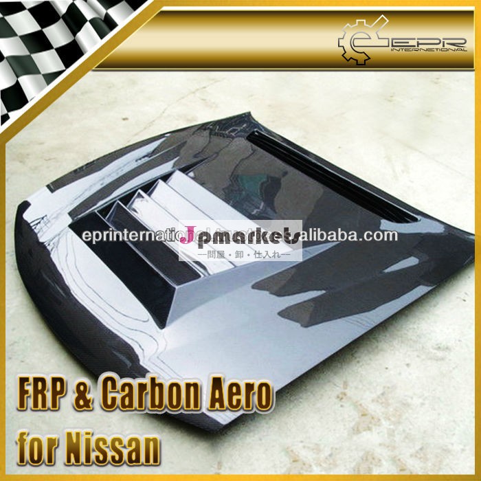 日産用240sxs14s14as14kdmスタイルカーボンボンネットボンネットベント問屋・仕入れ・卸・卸売り