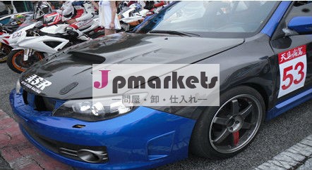 炭素繊維の車のエンジンカバー付きフードボネットスバルインプレッサ用通気口問屋・仕入れ・卸・卸売り