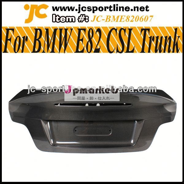 リアトランクスタイルcsle82リアルカーボンファイバートランクe82cslカーボンbmw用車の後部トランク問屋・仕入れ・卸・卸売り