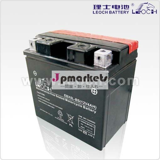 Leoch乾燥充電vrla( agm) 12v4ahmfオートバイバッテリー問屋・仕入れ・卸・卸売り