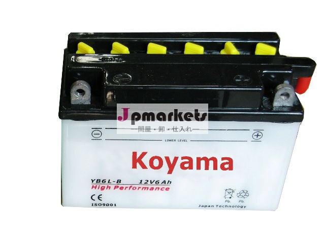 オートバイのバッテリーyb6l-b12v6ah問屋・仕入れ・卸・卸売り