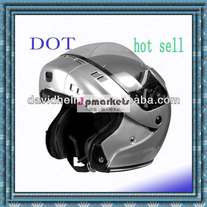ドット承認されたモーターサイクリストのためには、 ヘルメットをフリップアップ問屋・仕入れ・卸・卸売り