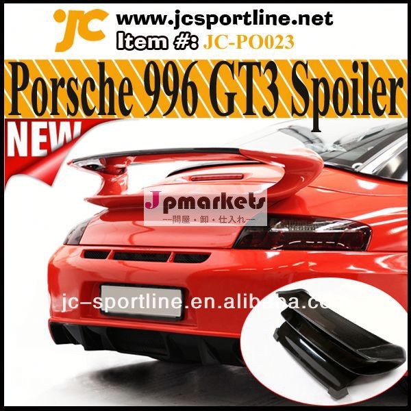 ポルシェのため996 GT3カーボンリアスポイラーウィング for Porsche 911 996 Carrera GT3問屋・仕入れ・卸・卸売り