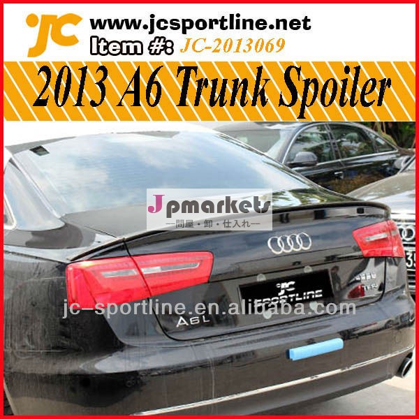 新しい2013a6用トランクスポイラーアウディa63個スタイル問屋・仕入れ・卸・卸売り