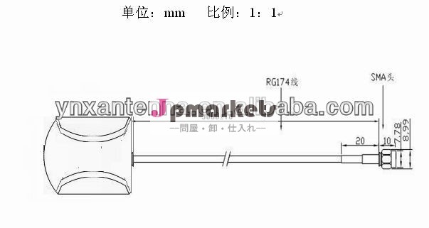 (製造) 無料サンプル高利得gps外部アンテナgps受信機のための無指向性アンテナ問屋・仕入れ・卸・卸売り