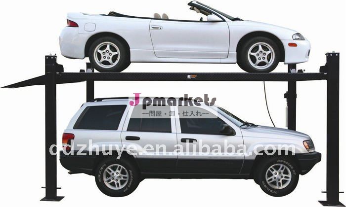 3.8t4ポスト車は、 ホイスト、 車駐車リフター、 車のメンテナンス場リフト付き問屋・仕入れ・卸・卸売り