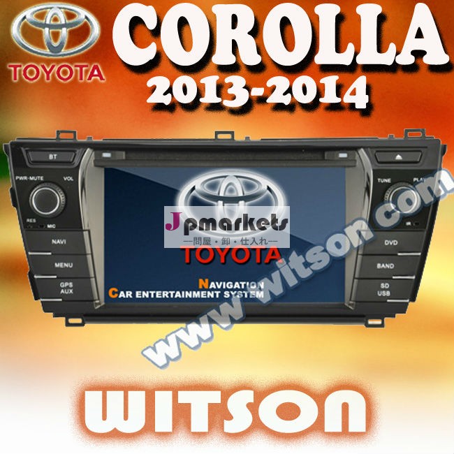 WITSON ナビゲーション自動ラジオ車 dvd プレーヤー ため TOYOTA COROLLA (2013-2014)問屋・仕入れ・卸・卸売り