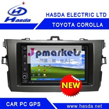 Toyota Corolla特別な車のPCプレーヤーの/car gpsの2喧騒車のPCプレーヤー、Windows XPシステム問屋・仕入れ・卸・卸売り