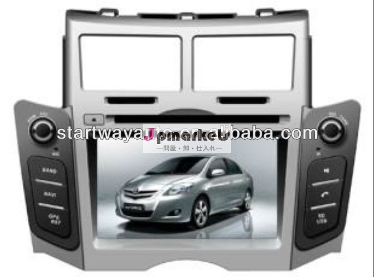 アンドロイドのための車gpsdvdトヨタヤリス2005200620072008年2009年20102011問屋・仕入れ・卸・卸売り