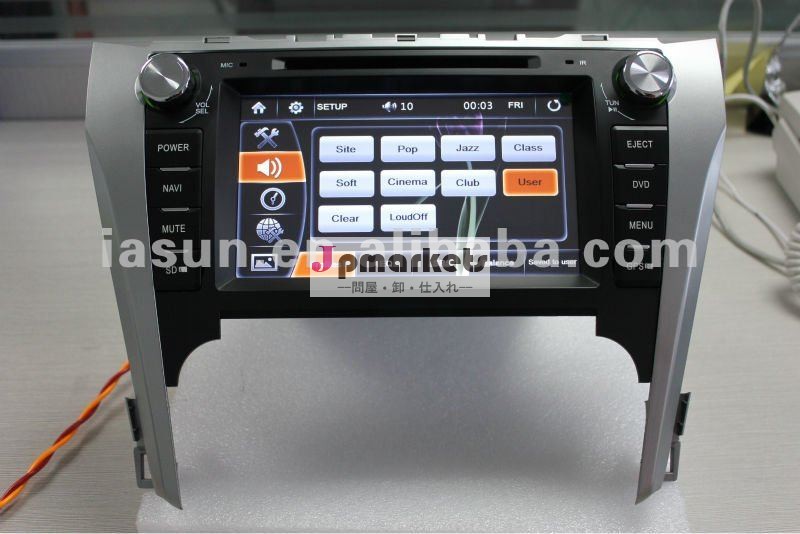 ホット特殊2800*480din8インチデジタルタッチスクリーンのためのカーマルチメディアシステム2012トヨタカムリ問屋・仕入れ・卸・卸売り