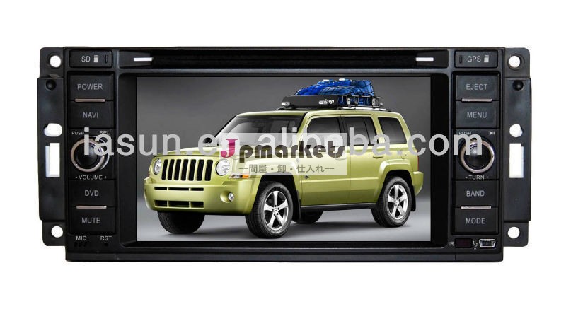 重6.2インチ800*480デュアルタッチスクリーン車のdvdナビゲーションのためのジープコマンダー/ラングラー/コンパス/グランドチェロキー/愛国者問屋・仕入れ・卸・卸売り