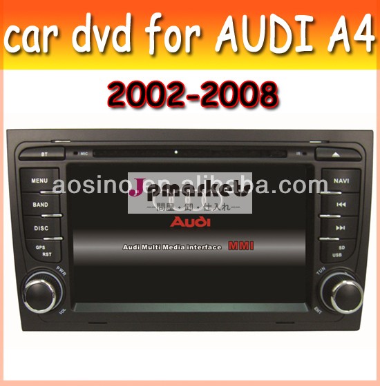 カーオーディオラジオアウディ用車のdvdプレイヤーgps付きa42002年から2008年ナビゲーションブルートゥースタッチsreen問屋・仕入れ・卸・卸売り