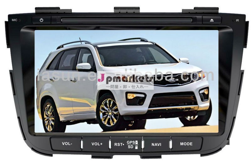 特別な車のdvdプレイヤー、 カーナビゲーション、 起亜ソレントのための車のラジオ2013bt付き、 3gとdvb-tオプション問屋・仕入れ・卸・卸売り