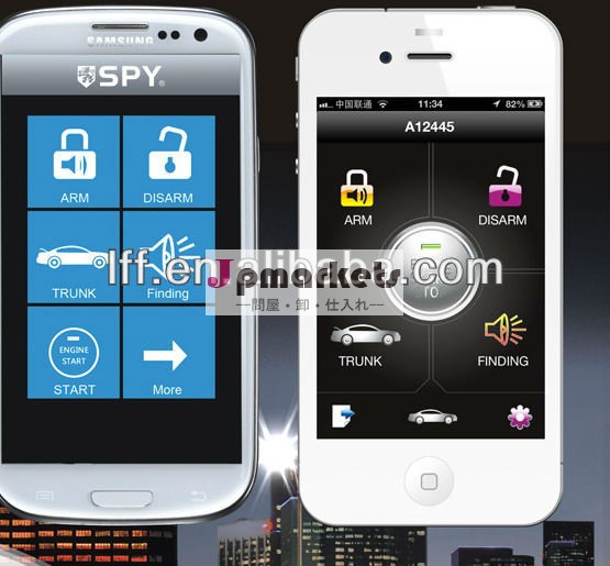 スパイトラッキングインテリジェントスマートフォンのための車の警報、 憂慮すべき、 自動ロックとロック解除。。問屋・仕入れ・卸・卸売り