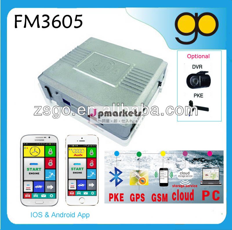 スマートphont制御gsmgpsの車の警報システム--- fm3605問屋・仕入れ・卸・卸売り