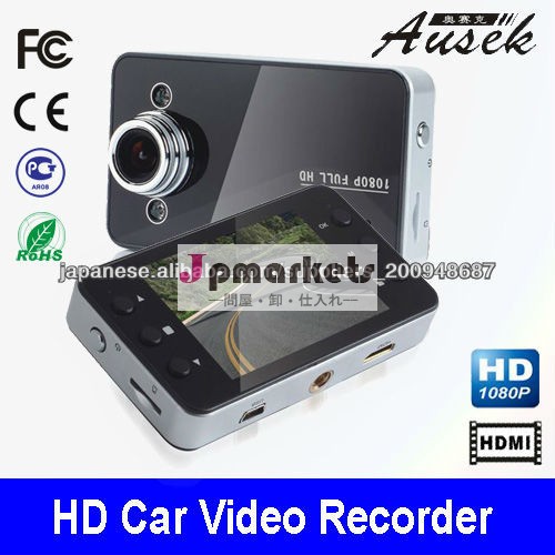 最新! 動きの検出およびGセンサー1080P車DVRイベントデータレコーダーAK-X3と1080P HDのスパイカメラ問屋・仕入れ・卸・卸売り
