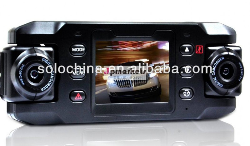 デュアルレンズフルhd3mpixelを持つ車のdvrレコーダーg- センサーx8000問屋・仕入れ・卸・卸売り