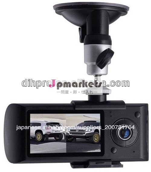 ダッシュカムhdデュアルレンズx30002.7" gps+g- センサーアンドロイド車のdvr問屋・仕入れ・卸・卸売り