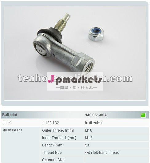 1190132ボルボトラックボールジョイント問屋・仕入れ・卸・卸売り