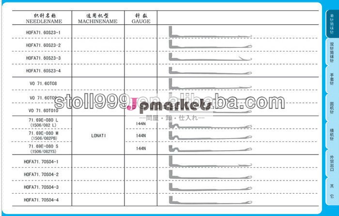 iso9000単気筒靴下編み針問屋・仕入れ・卸・卸売り