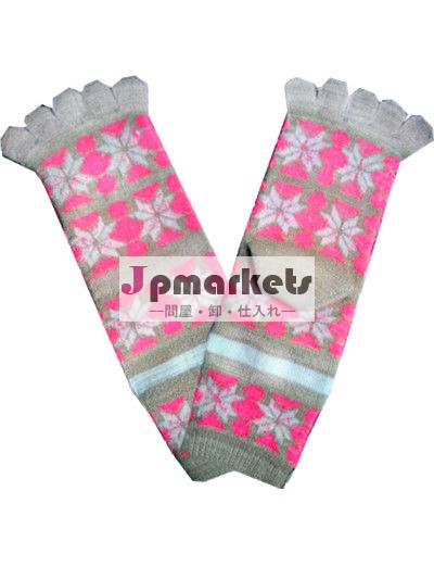 mchineを編む10G Jacquardfiveの指かソックス問屋・仕入れ・卸・卸売り